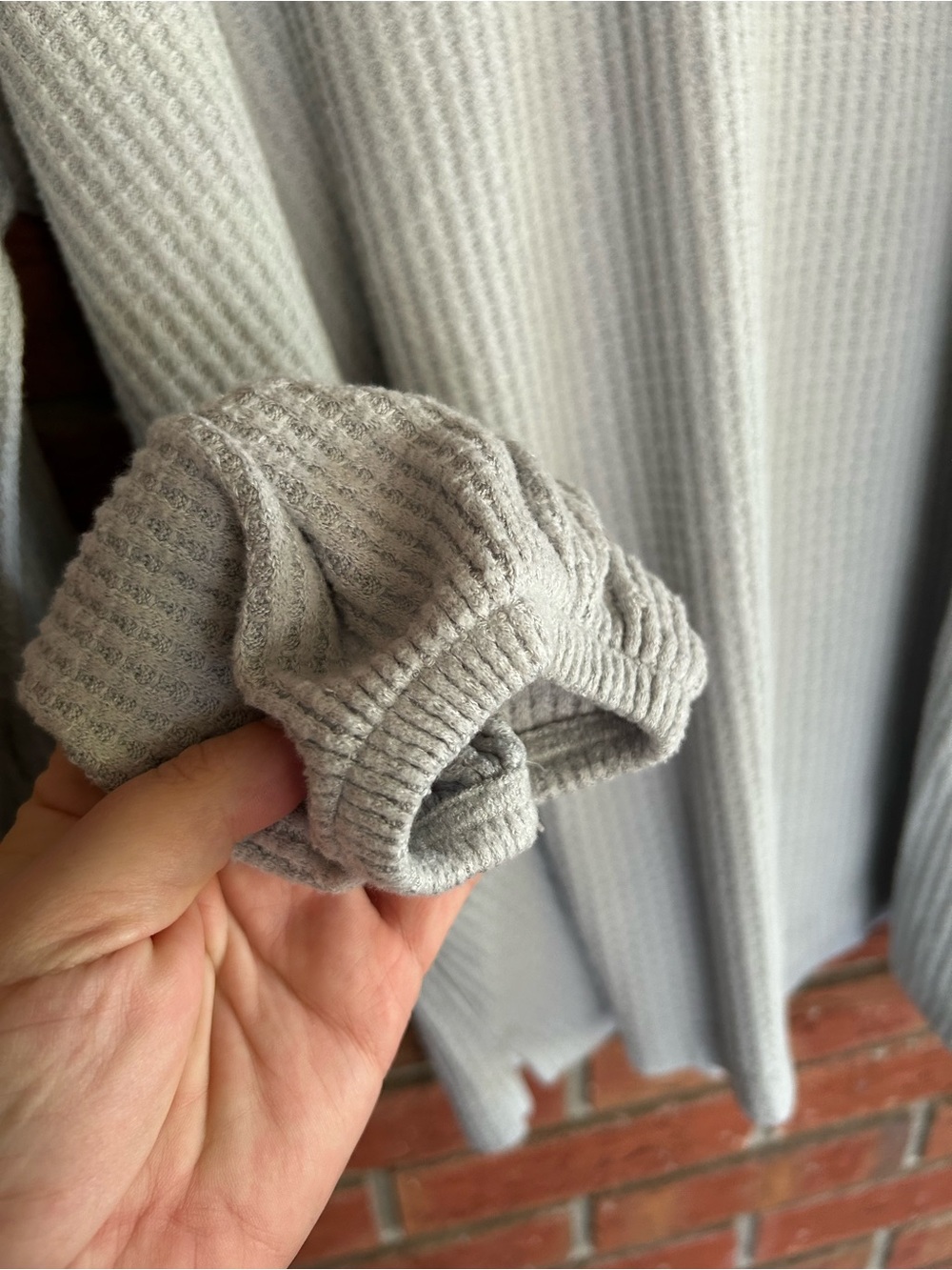 Wonderly XL Waffle Top - Picture 3 of 4